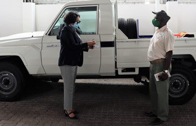 Mágoè National Park has one more vehicle for the inspection of biodiversity