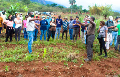 BIOFUND and partners visit the Chimanimani National Park under the Conservation of Biodiversity and Community Development (CBDC) project