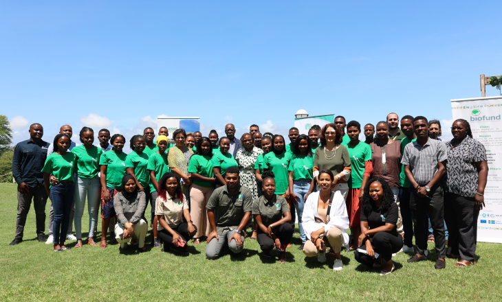 Mais 61 jovens prontos para contribuir para o futuro da conservação da biodiversidade em Moçambique