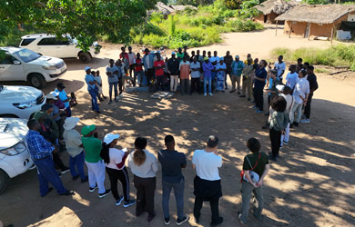 Moçambique intensifica a partilha de experiência prática com diferentes actores para a implementação de contrabalanços de biodiversidade através de visitas de campo ao Parque Nacional de Chimanimani e Distritos de Nacala e Mossuril